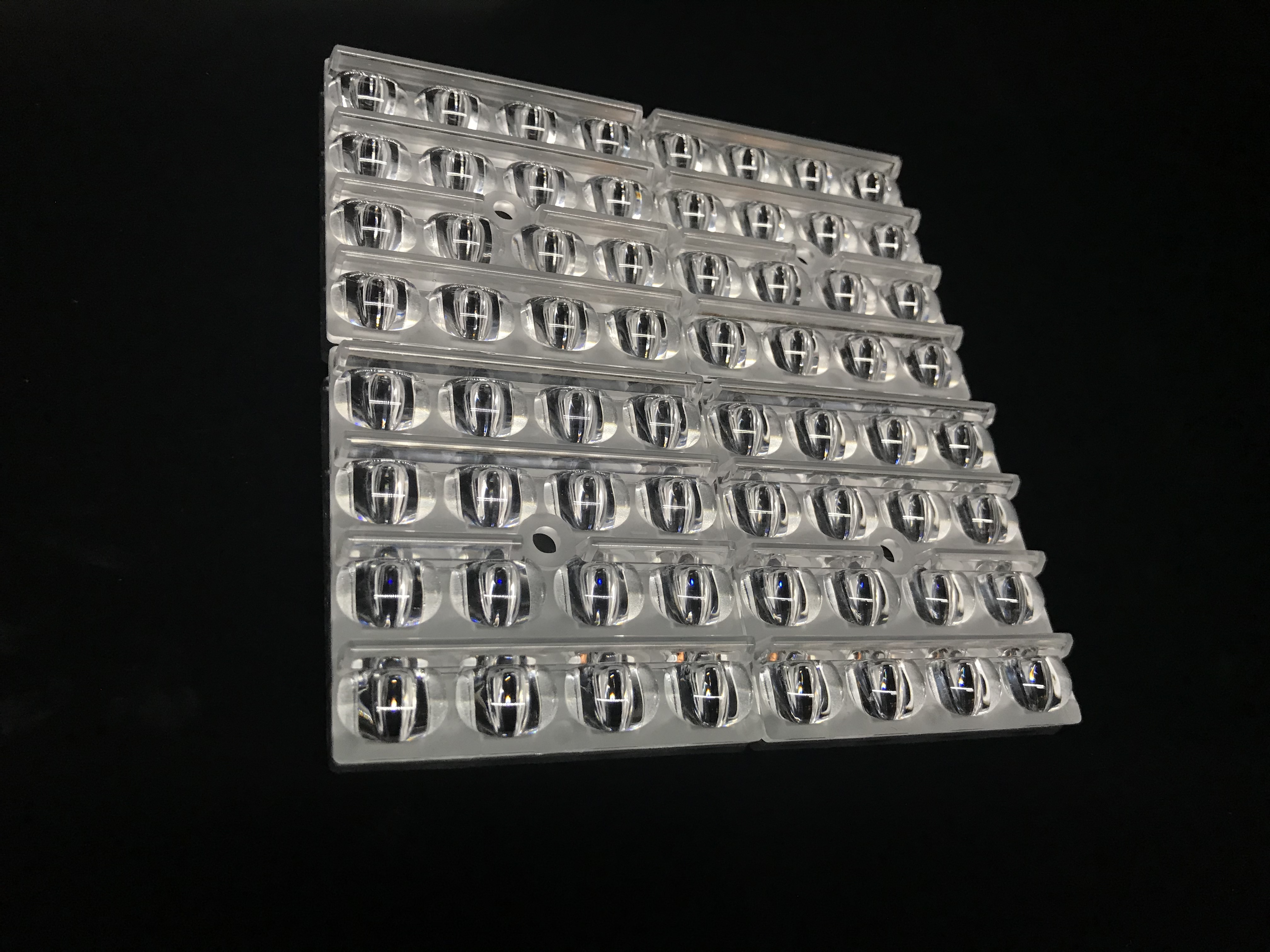 50x50-16H1 Street Light Lens-T3-M-Reflective Structure