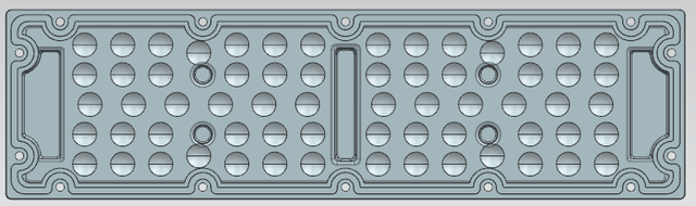 250x70-64H1 Flood Light Lens-90°