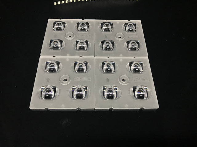 50x50-4H1 Street Light Lens-T2-M
