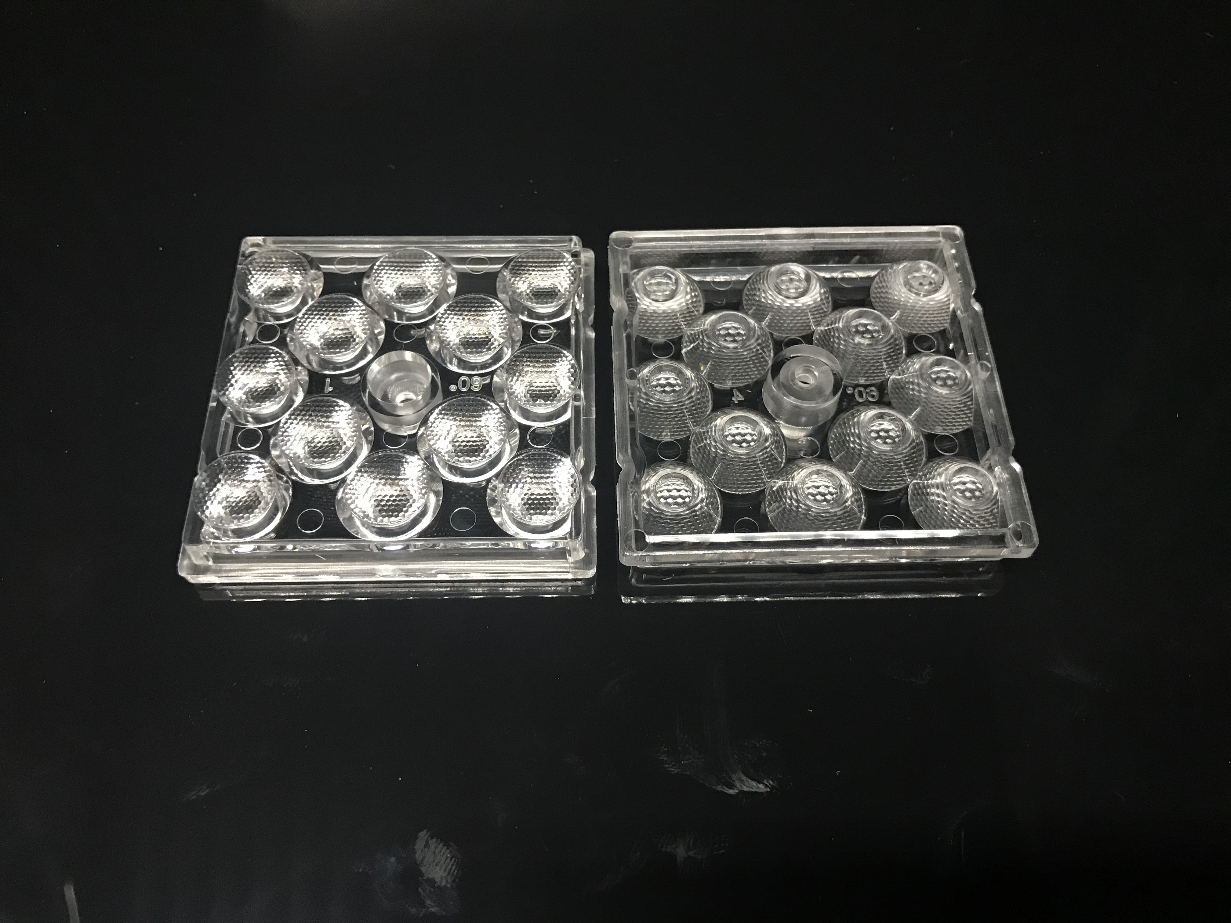50x50-12H1-A-Flood Light Lens-60°（Light Cup）