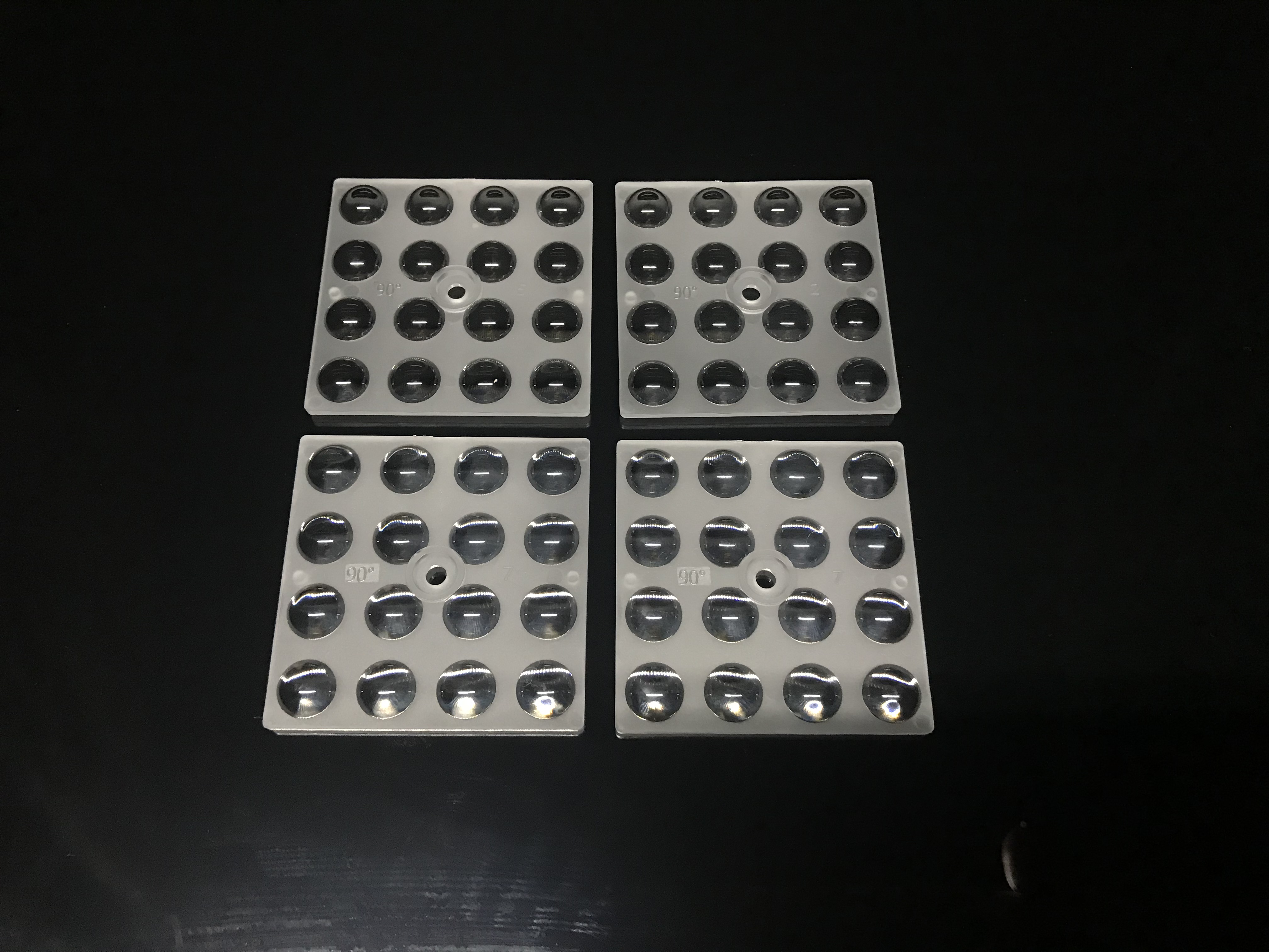 50x50-16H1 Flood Light Lens-90°